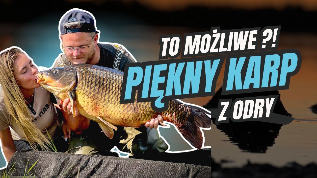 Karpiowanie na rzece Odrze! Spełniłem swoje marzenie ! Karp z rzeki ! #wędkarstwo