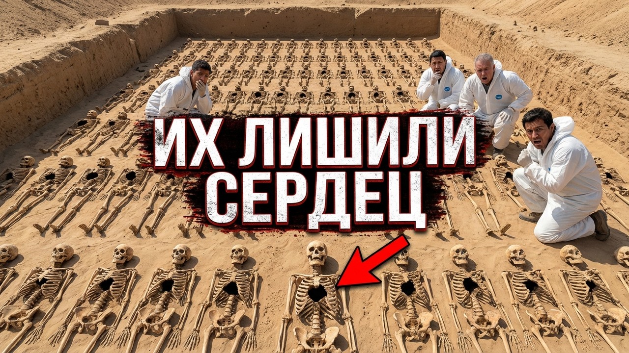 Вскрытые грудные клетки: Археологи нашли «детский ад» в Перу.