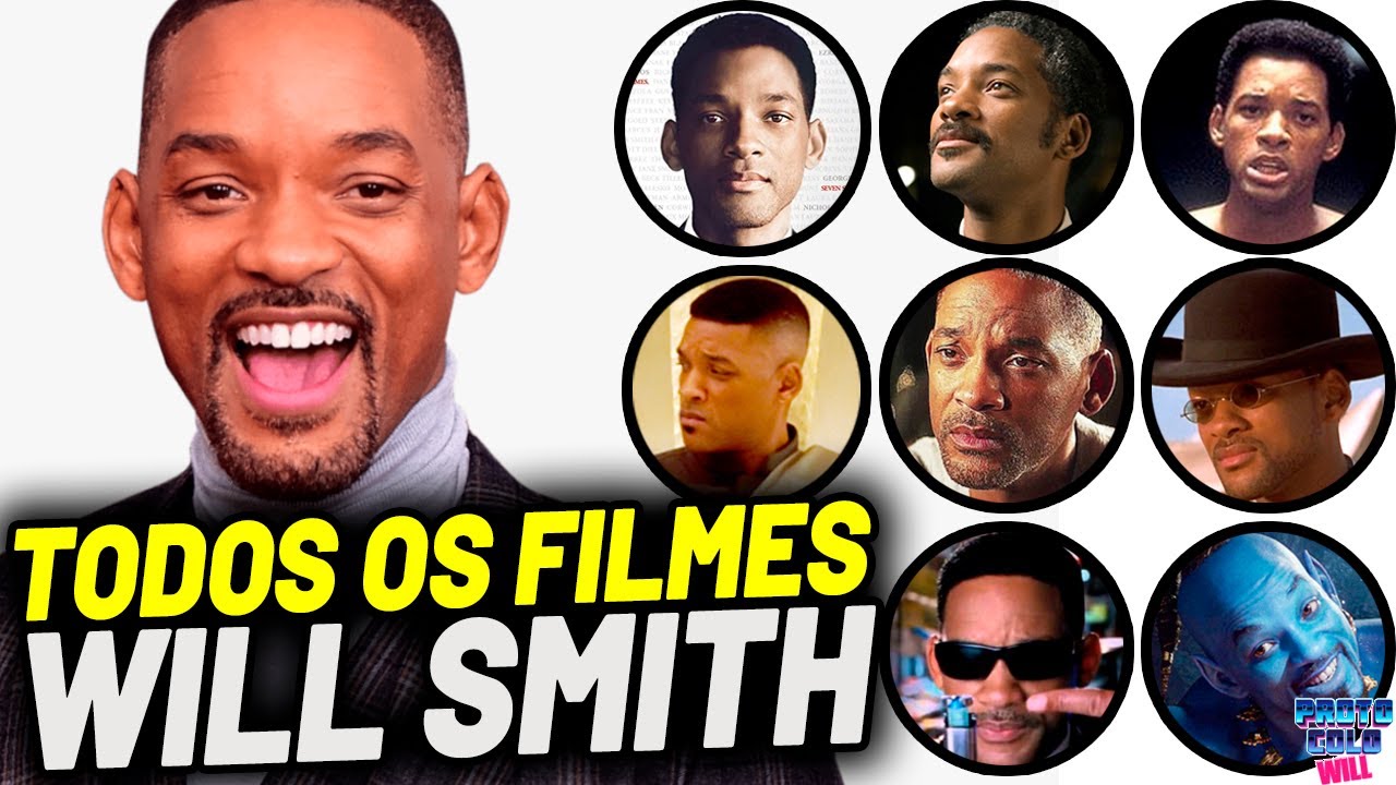 WILL SMITH | TODOS OS FILMES de 1992 até 2021 | Filmografia completa e atualizada