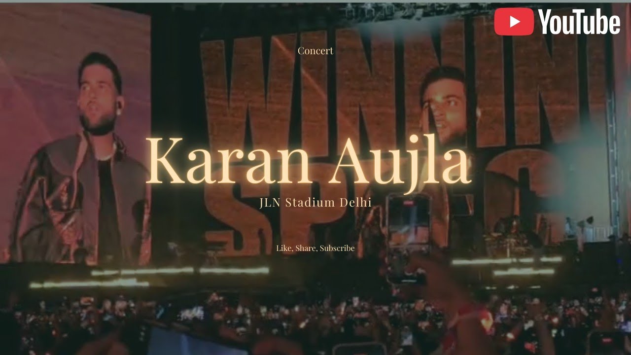 Karan Aujla Delhi Concert🤟#karanaujla#new #like#share#subscribe #viral#youtube #views #delhi #video