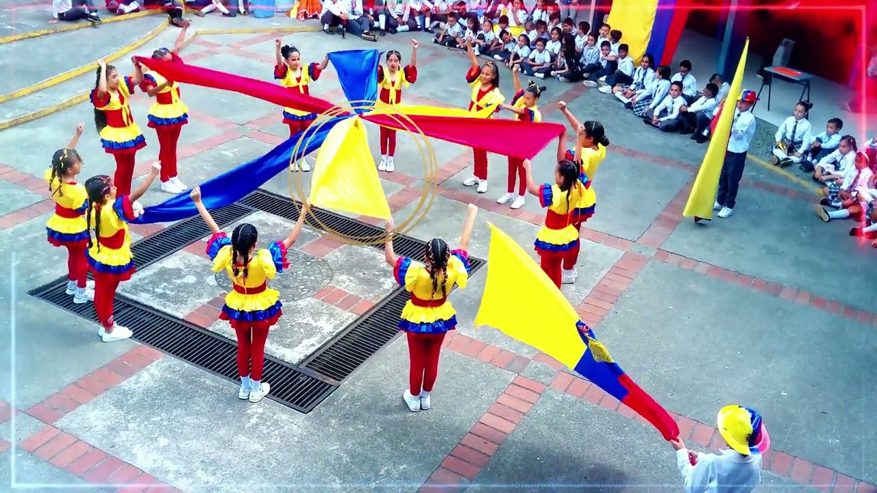 COLOMBIA  07 AGOSTO 2023   HOMENAJE  A LA BANDERA