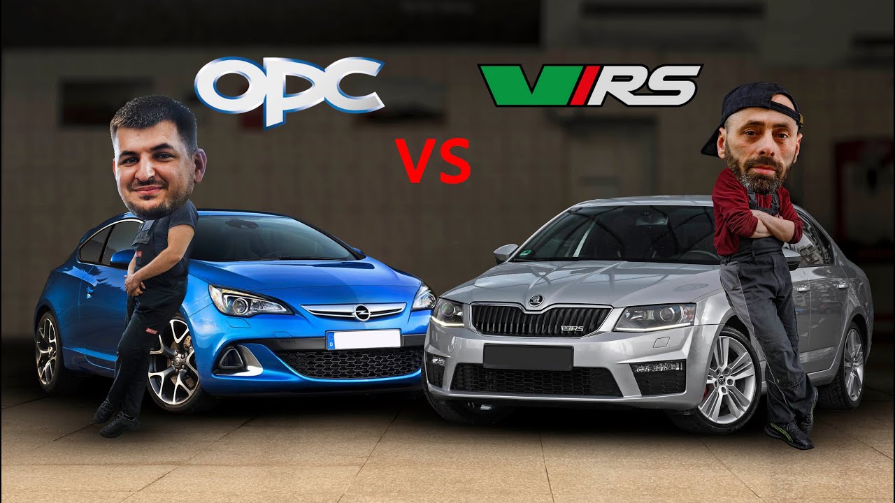 Opel Astra J OPC vs Skoda Octavia VRS 😬
