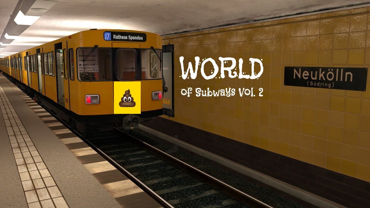 World of Subway Vol.2 Mit der U7 durch Berlin (MIT ORGINAL ANSAGEN) /By LetsPlay Gamer!!!