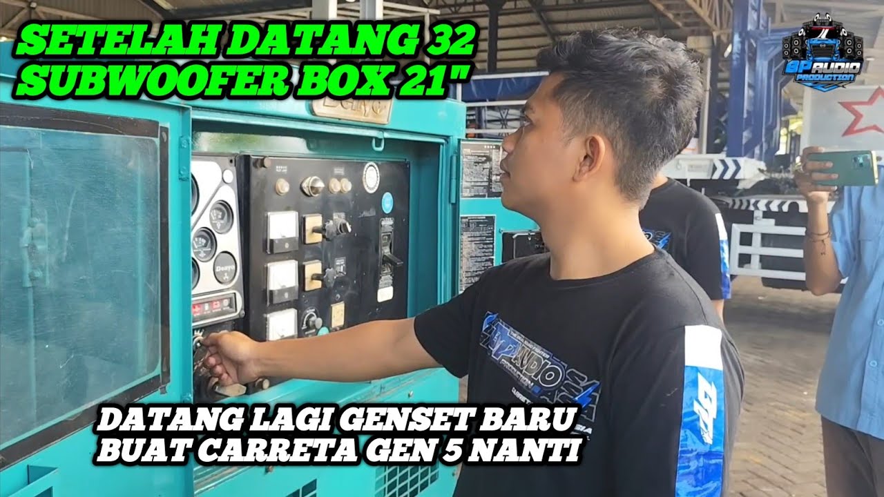 TIDAK HANYA BOX YANG BARU, DENYO 125 KVA BUAT CARRETA GEN 5 JUGA READY.