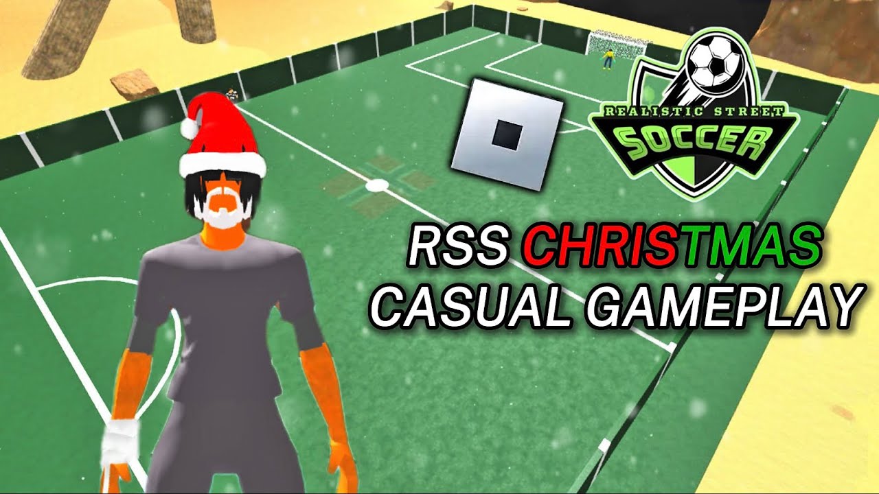 Realistic Street Soccer Christmas Casual Gameplay! (Roblox)