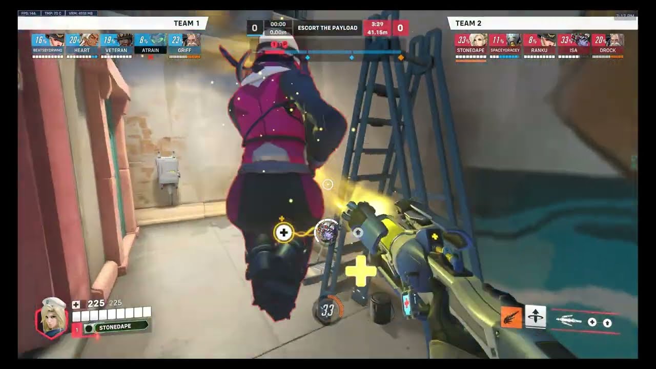 OW2 Heal Kitten Debut (Mercy) - 2 QP and 2 Comp Matches - Overwatch 2 : 2-1-2026