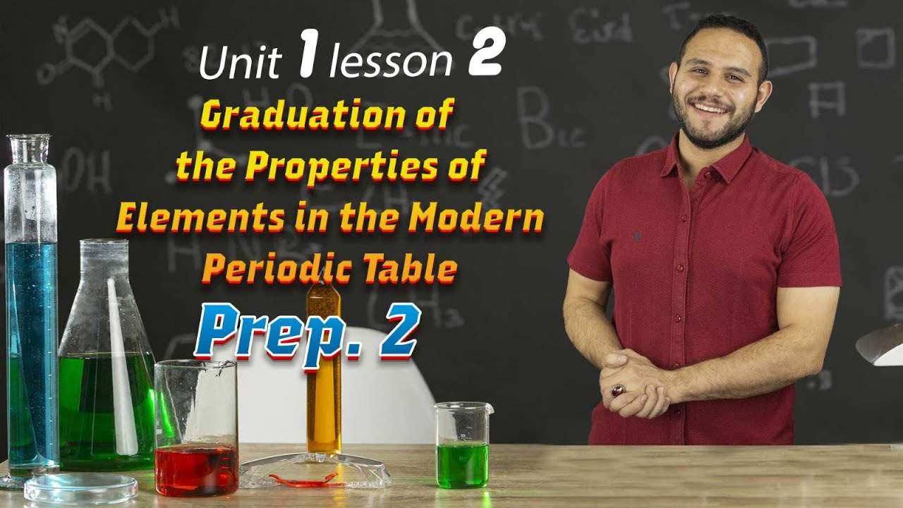 SCIENCE  l Prep. 2 l  - Unit 1 - Lesson 2: Graduation of the Properties of Elements l Part 2 l