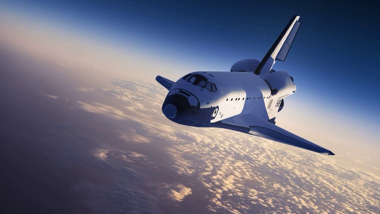 Shuttle flight / Полёт шаттла