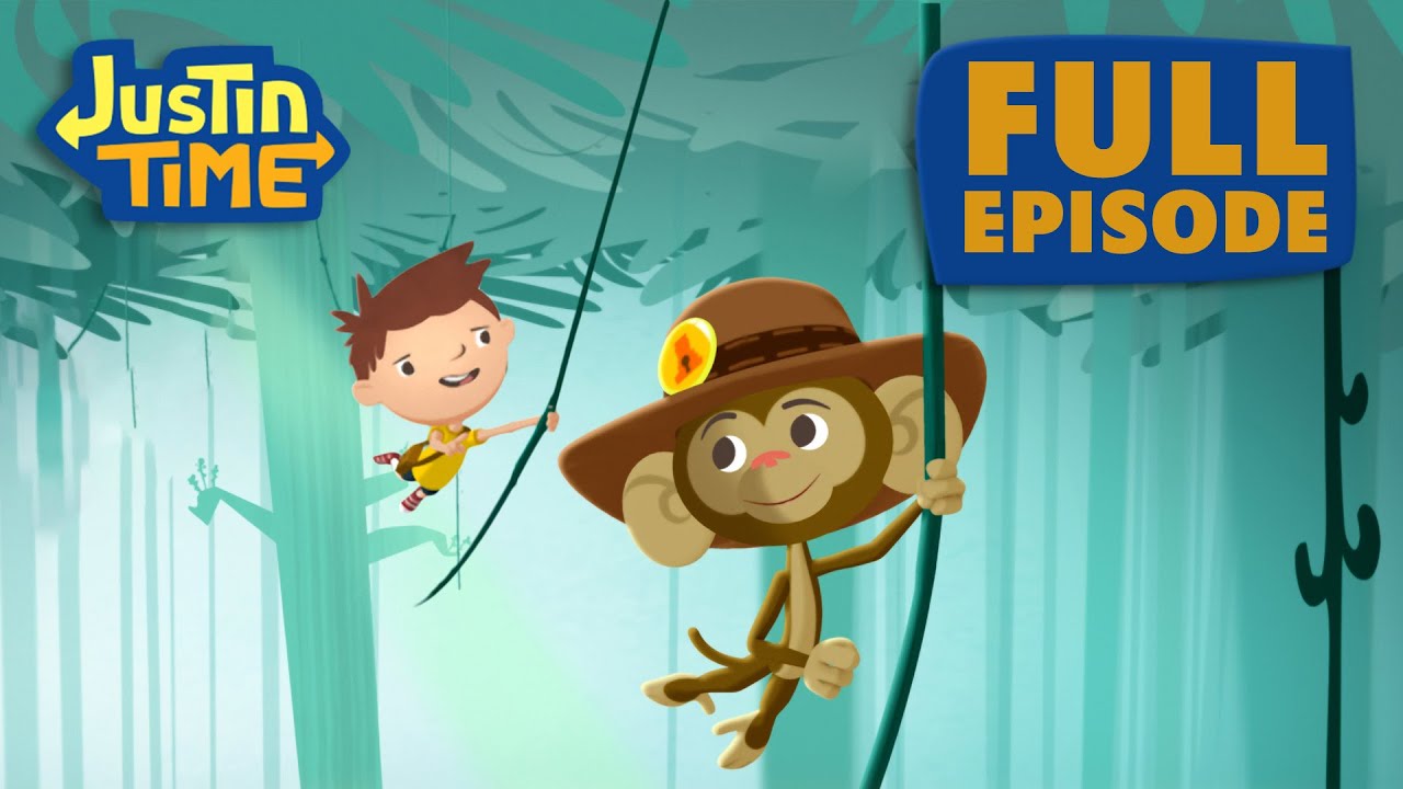 The Very Large Book of Pets FULL EPISODE 🐘🦒🐐 Justin Time Season 1