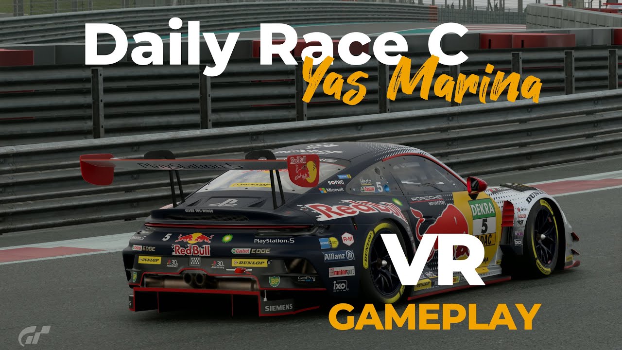 GT7 | VR GAMEPLAY  | Daily Races | YAS MARINA