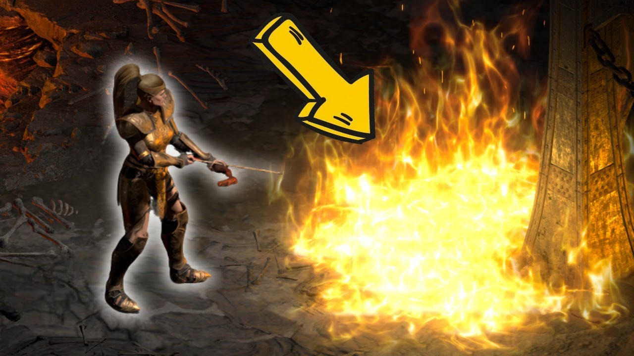 Burn The Sanctuary With This Skill | D2R HC 1 to Hell