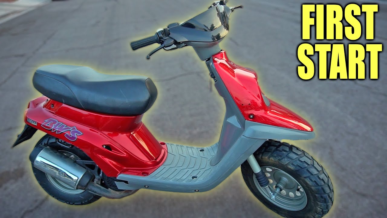 iT RUNS! RARE YAMAHA BWS 70cc Rebuild & FiRST START!