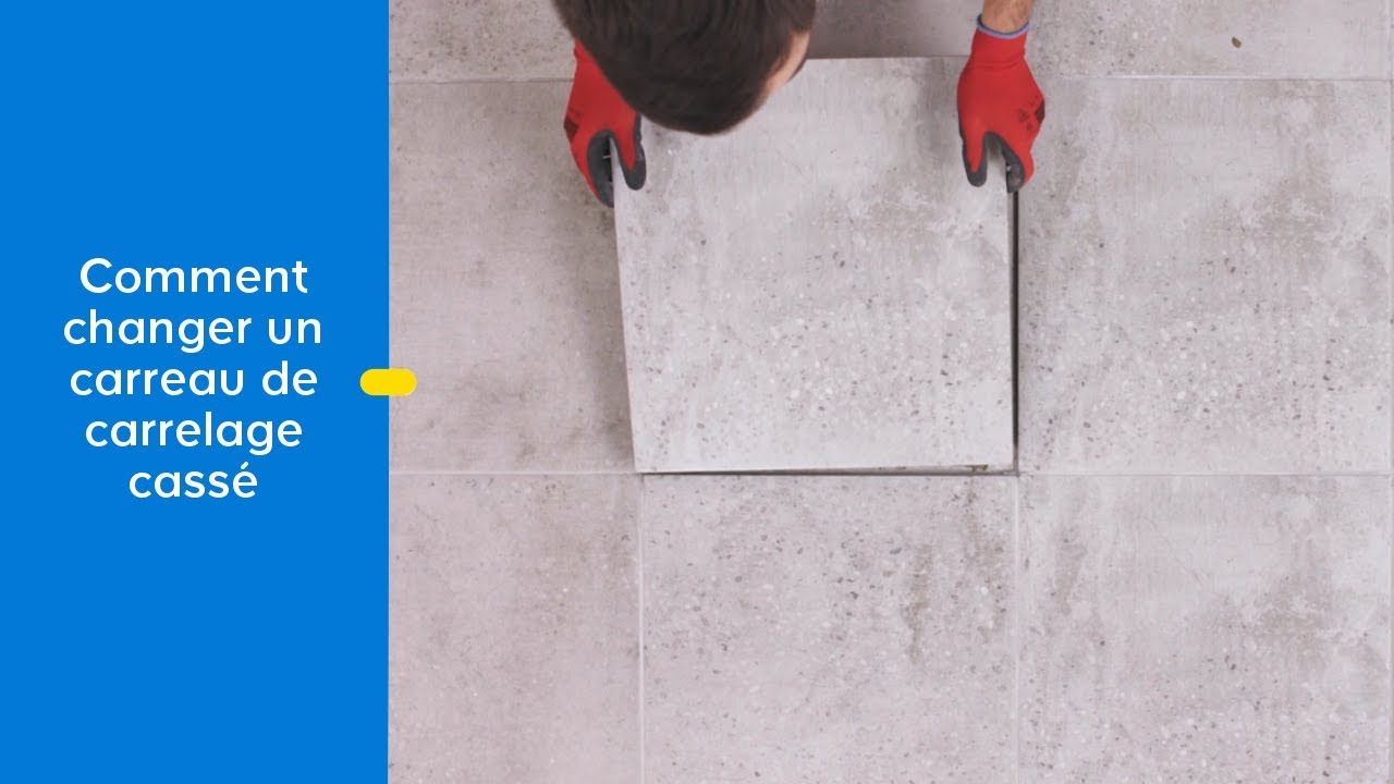 Comment remplacer un carreau de carrelage cassé - Castorama
