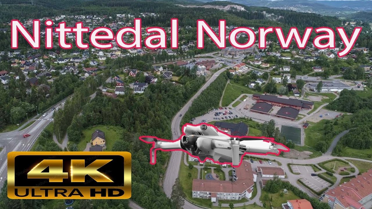 Nittedal Norway 4k 100fps Ultra light HDR Video by drone
