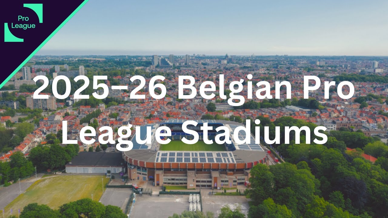 2025-26 Belgian Pro League Stadiums