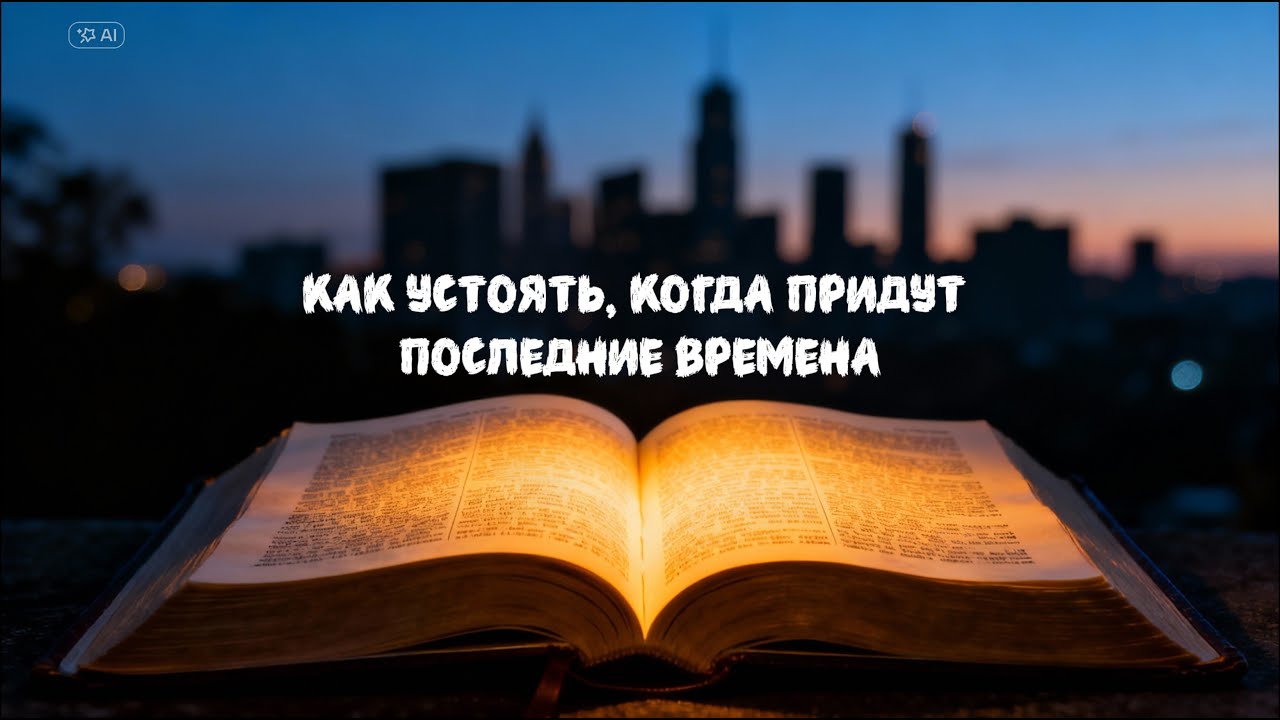 Как устоять, когда придут последние времена