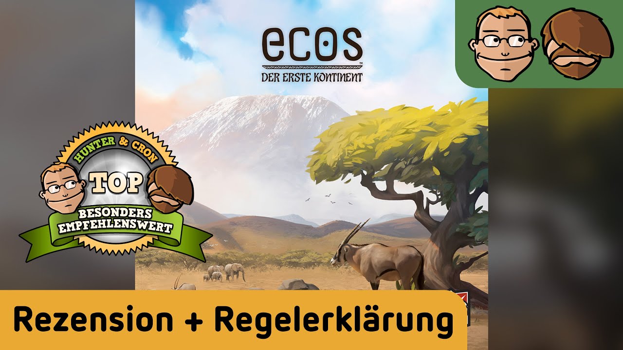 Ecos - Der erste Kontinent - Brettspiel - Review und Regelerklärung
