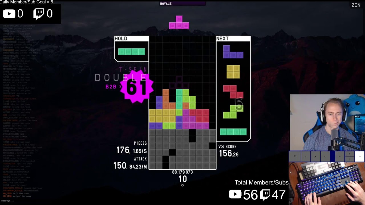LIVE - FAST Tetris! Daily Wumbo Livestream 1-30-26
