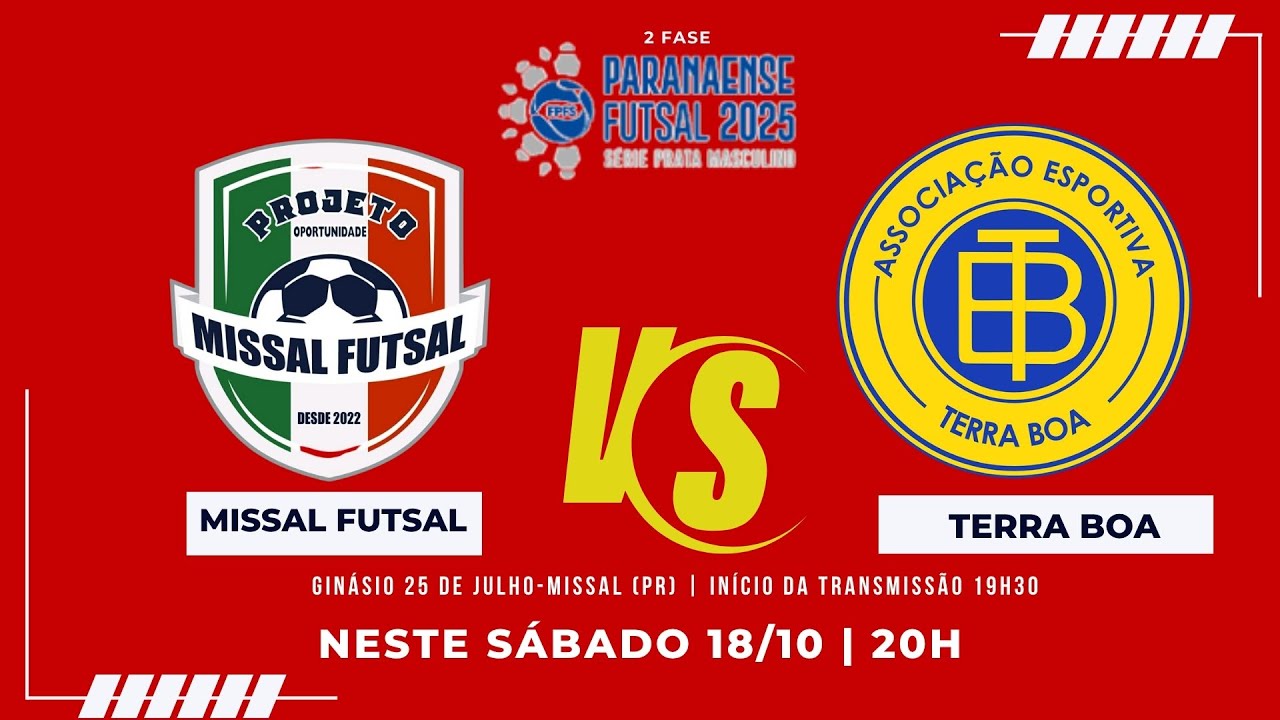 MISSAL FUTSAL X TERRA BOA | SEMI-FINAIS | AO VIVO
