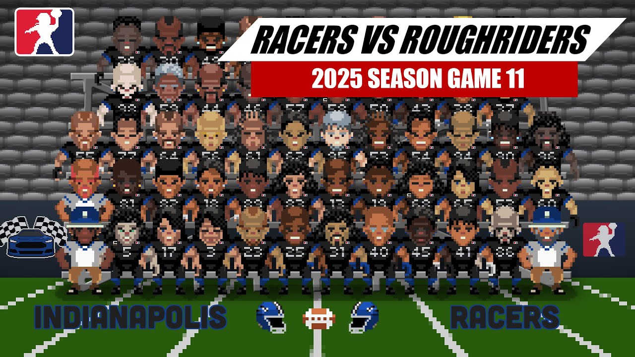 Indianapolis Racers vs Houston Roughriders in Legend Bowl | Indianapolis Racers Dynasty 2025 GM11