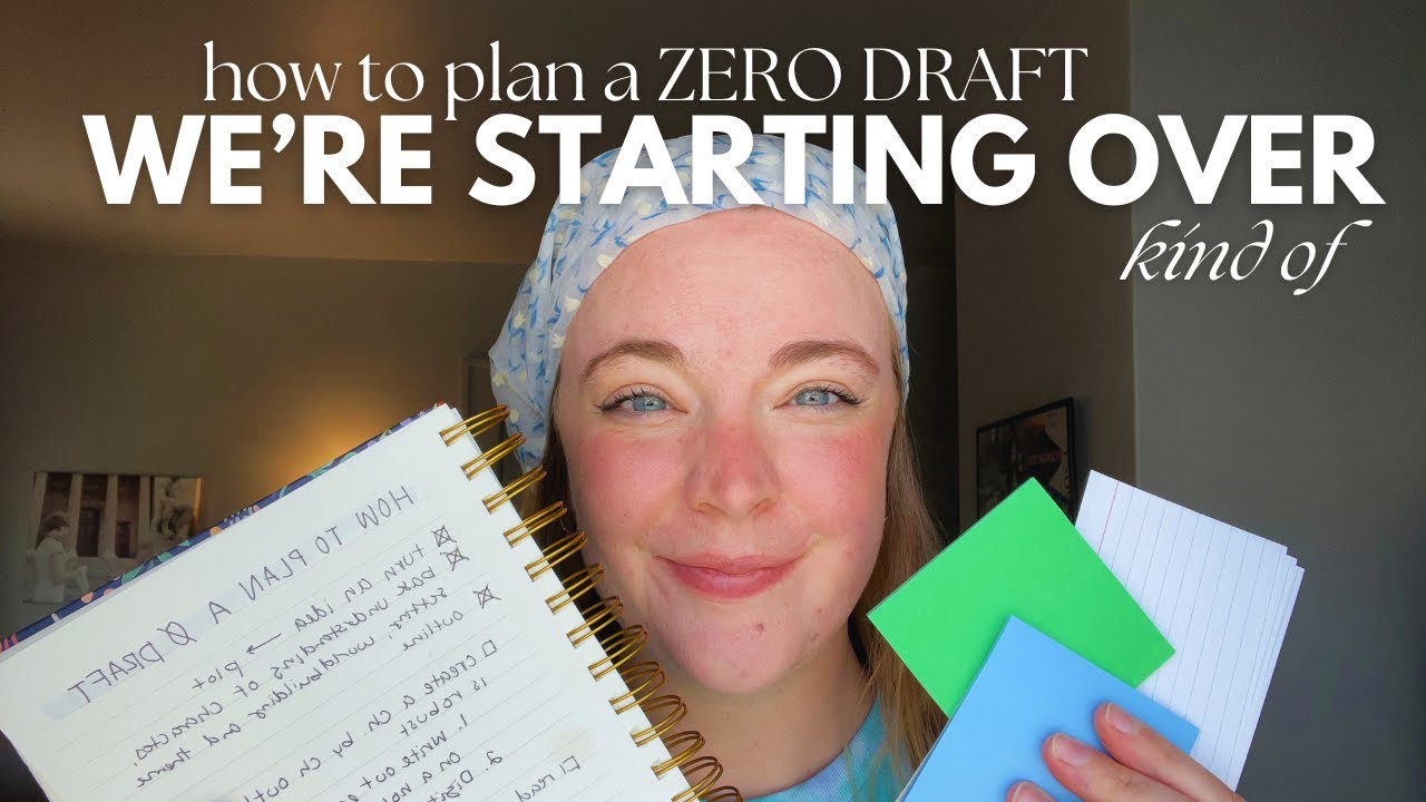 How to Plan a Zero Draft (for when you keep getting stuck in your first draft)