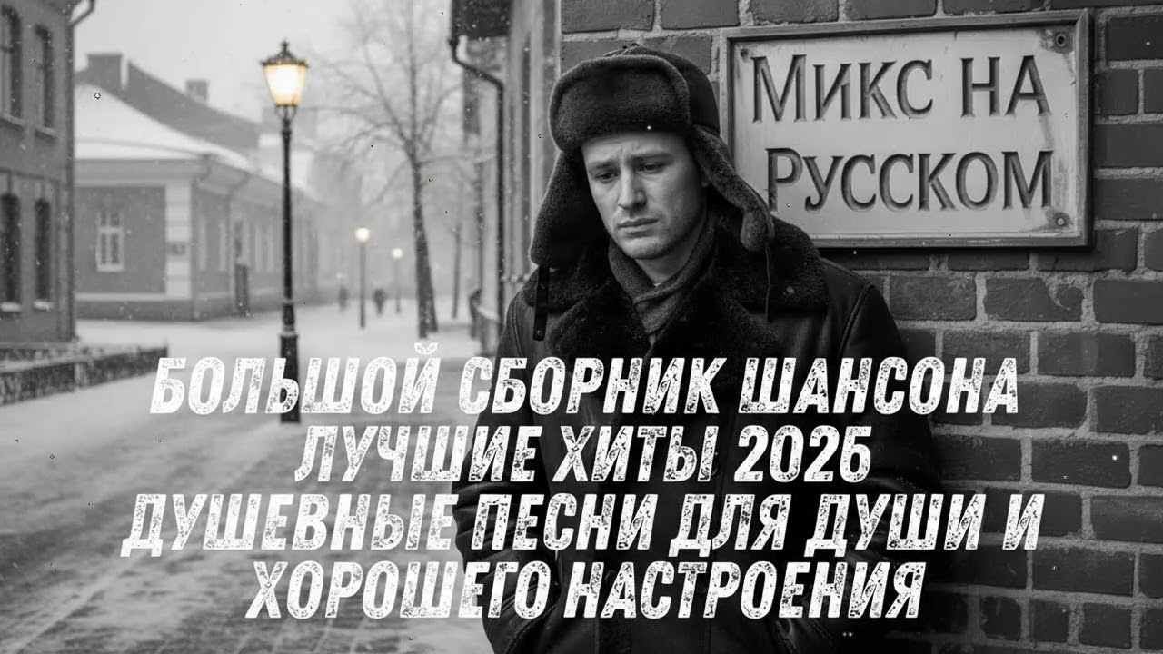 ❄️ Большой сборник шансона – зимние душевные песни для грусти и тишины души