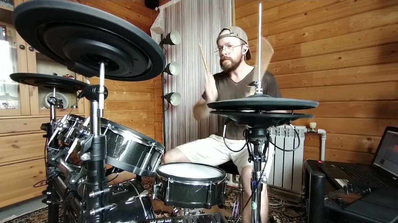 Женя Трофимов и Комната Культуры - Поезда (drum cover by Axel Prinada)