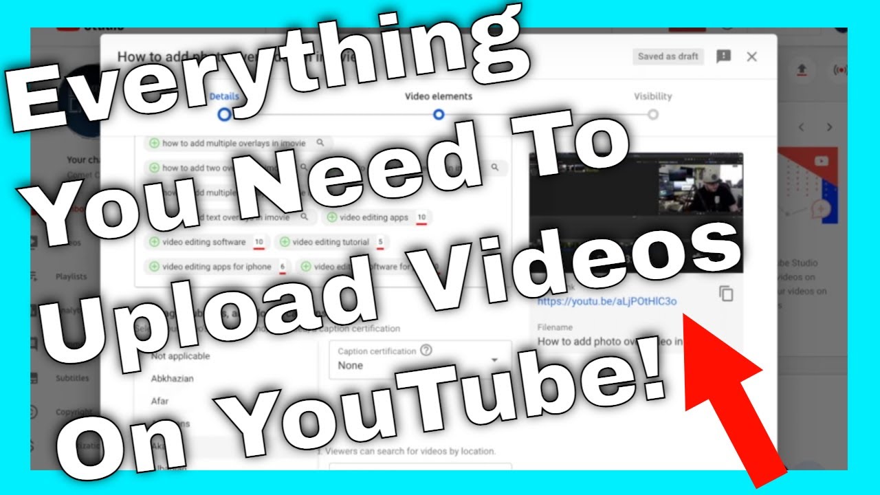How To Upload A Video To Youtube Like A Pro!