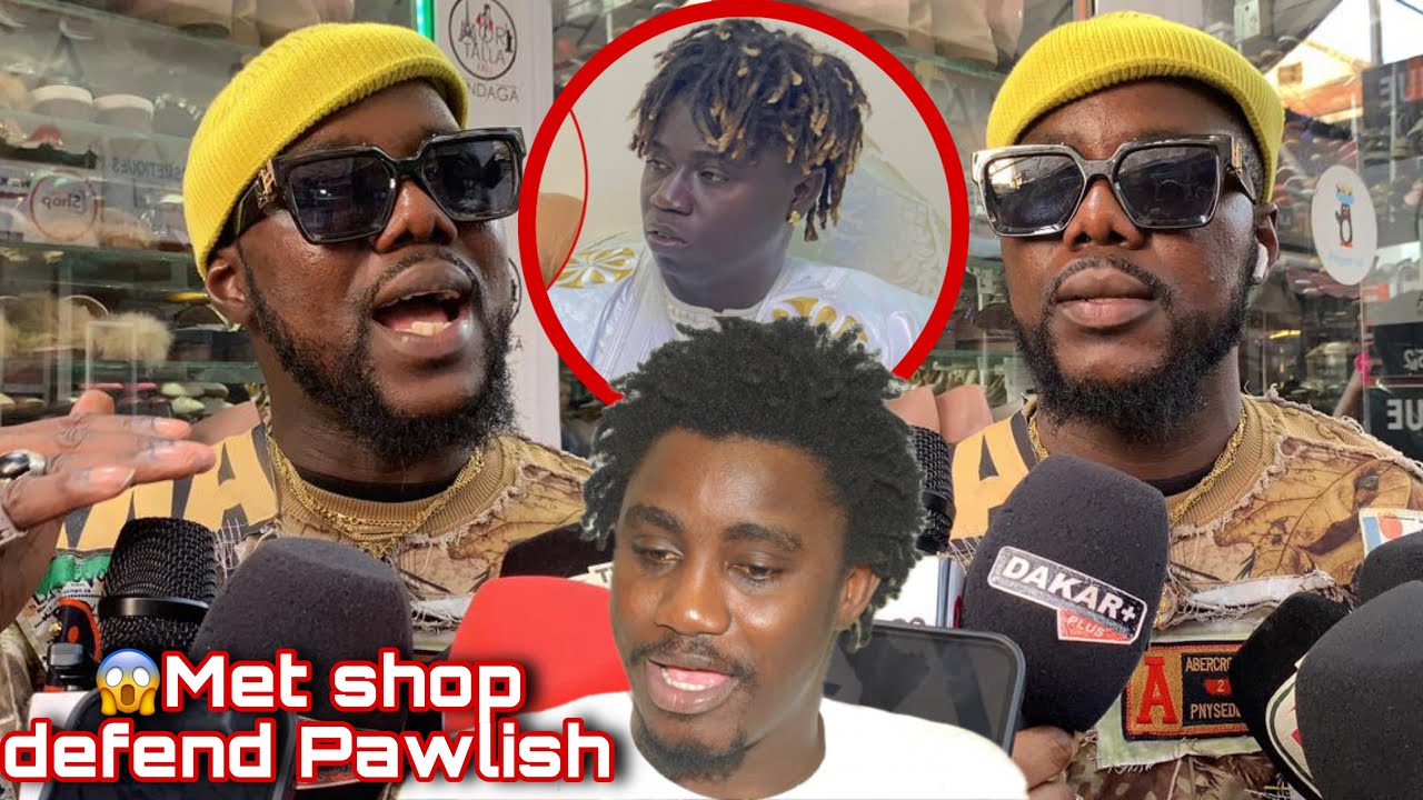 Hé hé Met Shop tourne le dos à Wally Seck et défend Pawlish Mbaye dafa warone...