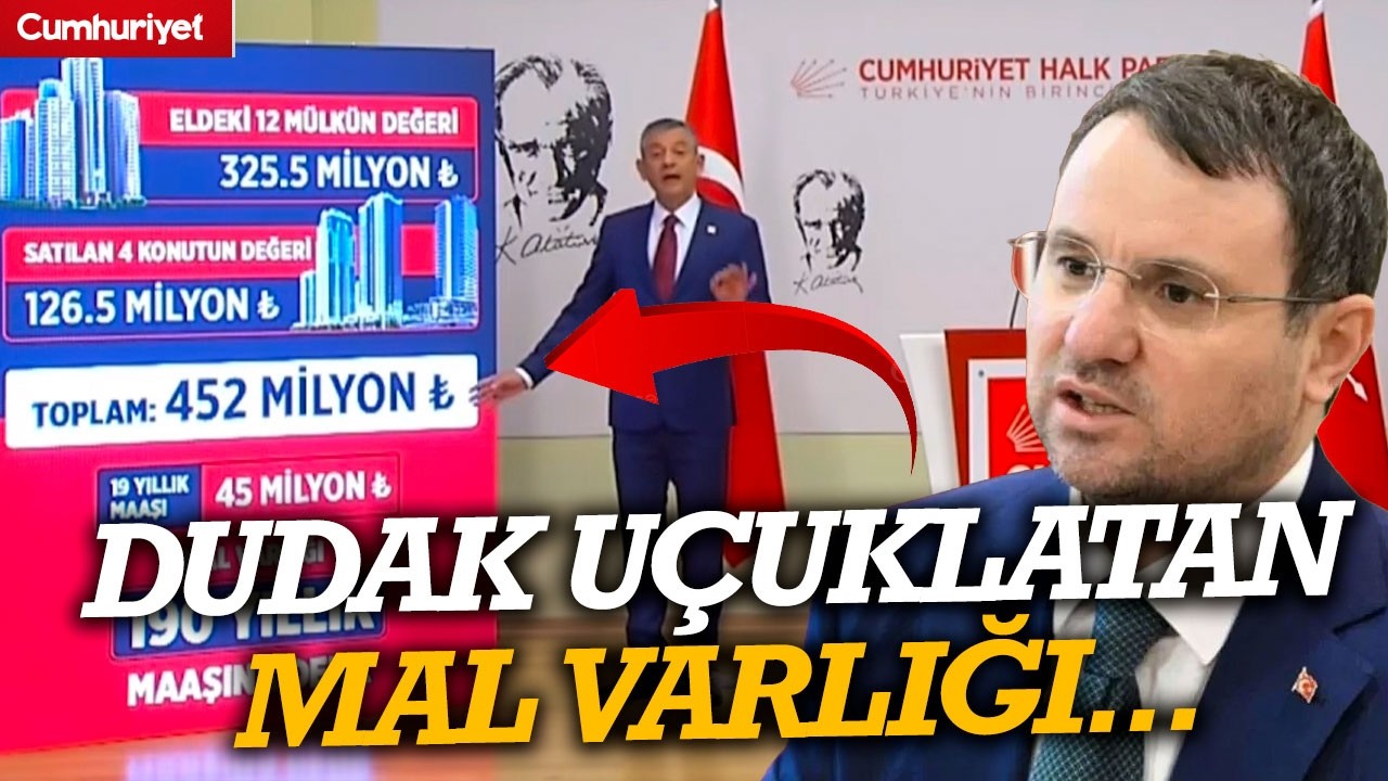 Özgür Özel o tapuları tek tek gösterdi: Akın Gürlek'in mal varlığı saymakla bitmedi!