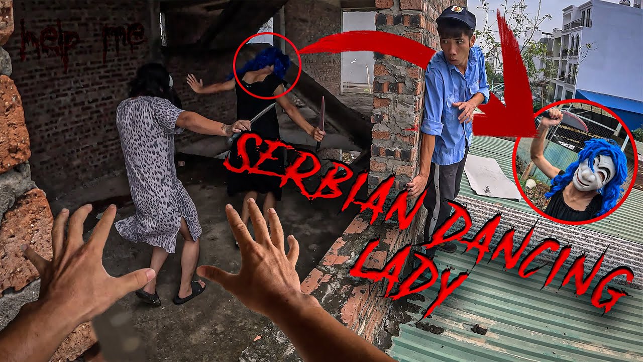 SERBIAN DANCING LADY REAL LIFE ESCAPE 24.0 | Horror Parkour Pov Short | Bubbles 3Run