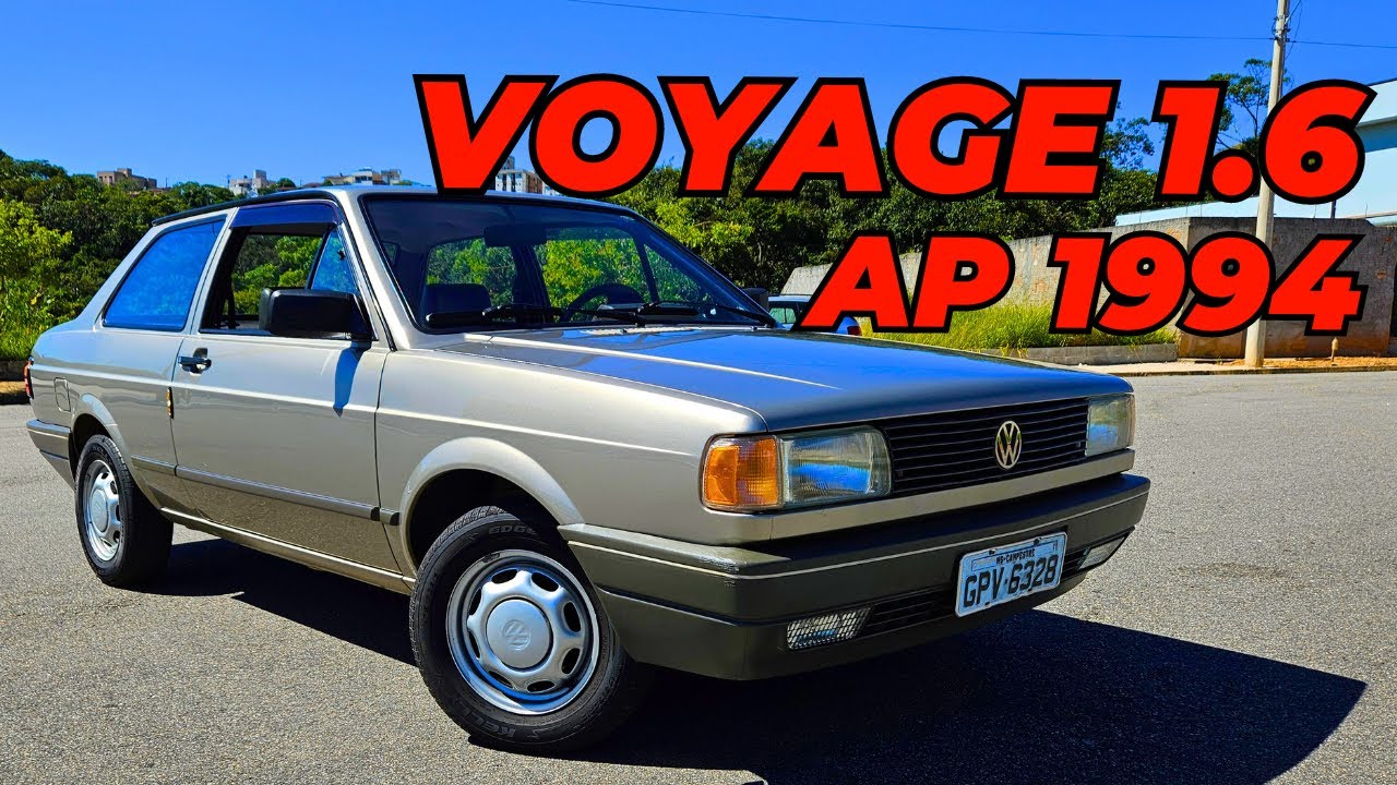 VW Voyage CL 1.6 AP 1994: consumo, desempenho, espaço interno, equipamentos