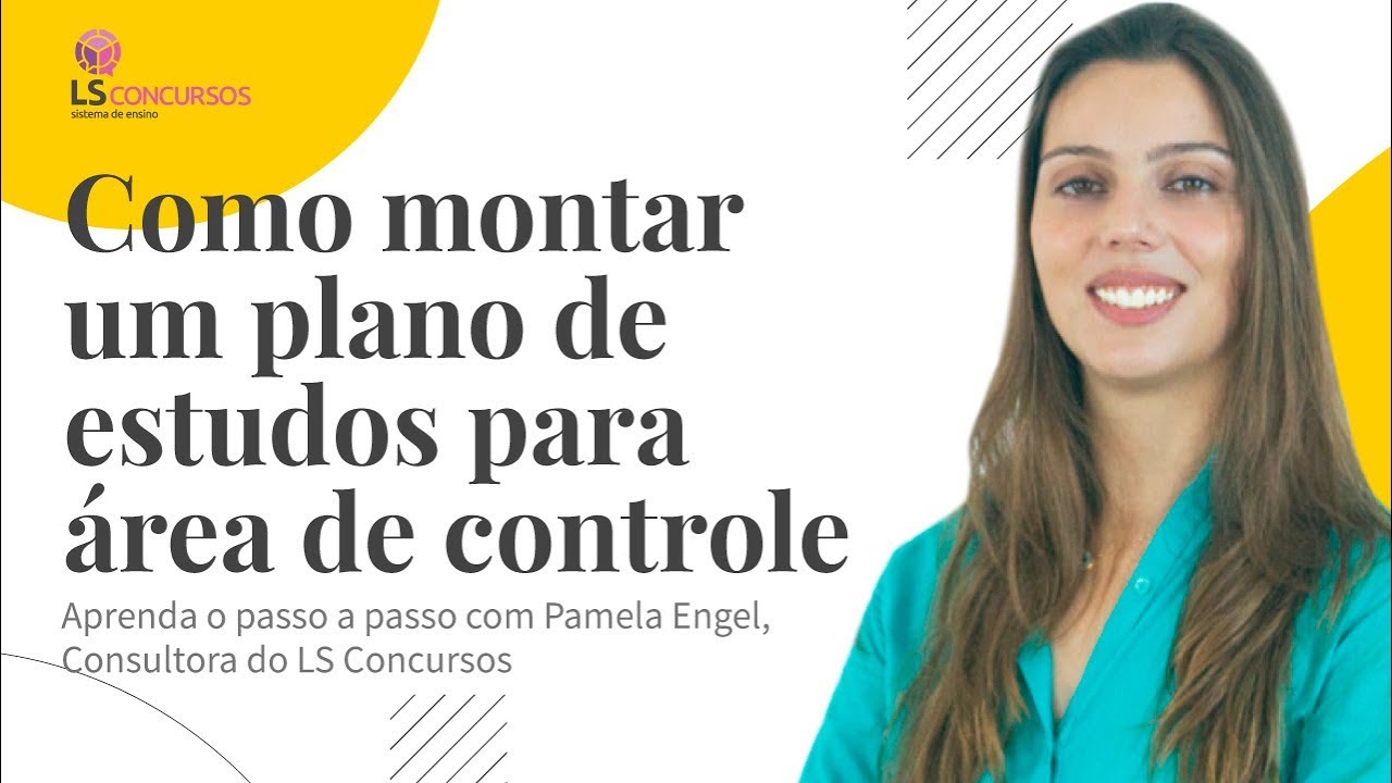 Como montar um plano de estudos para área de controle