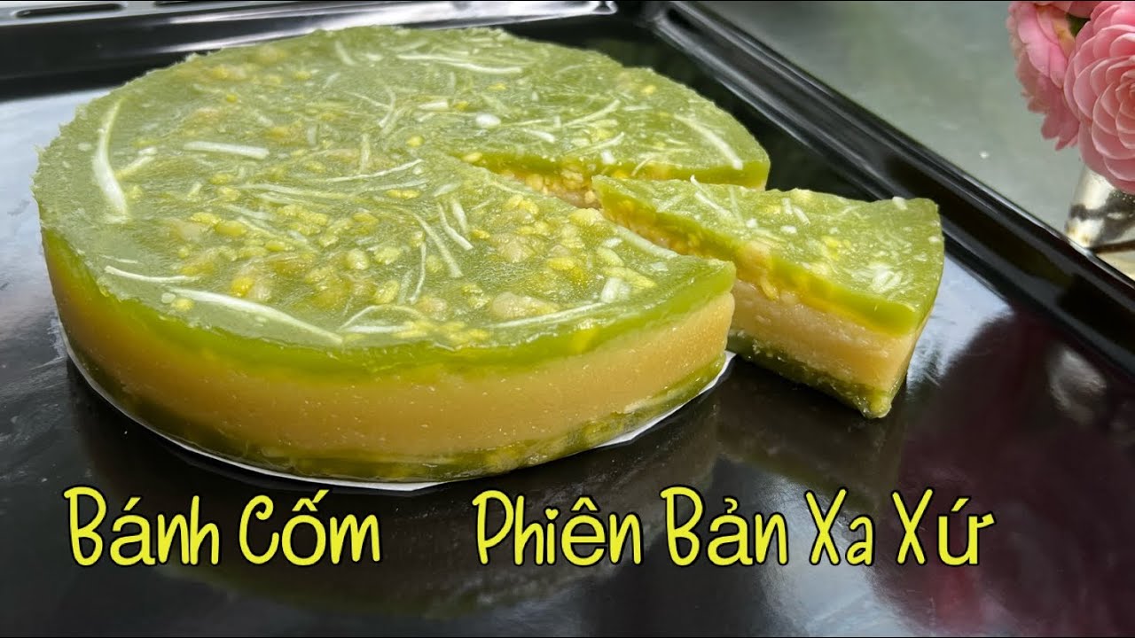 Bánh Cốm - Một Sự Kết Hợp Dai, Giòn,Béo Thơm Đủ Vị Trong Một Chiếc Bánh / Sweet Rice Flakes Cake