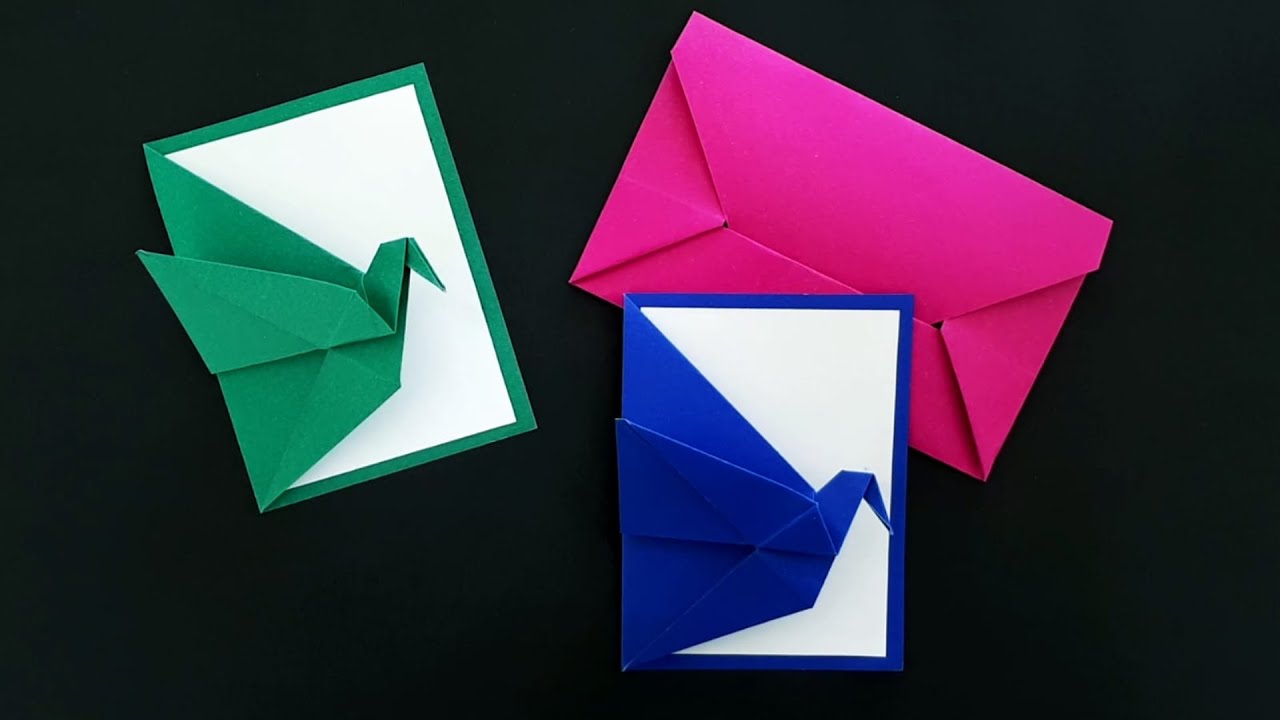 Como fazer CARTÃO DE ORIGAMI