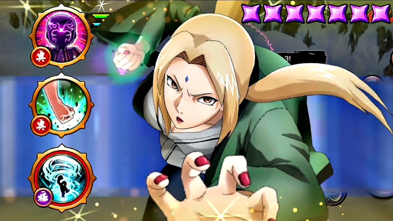 NxB NV: 7☆ Tsunade Solo Attack Mission | All Ultimates