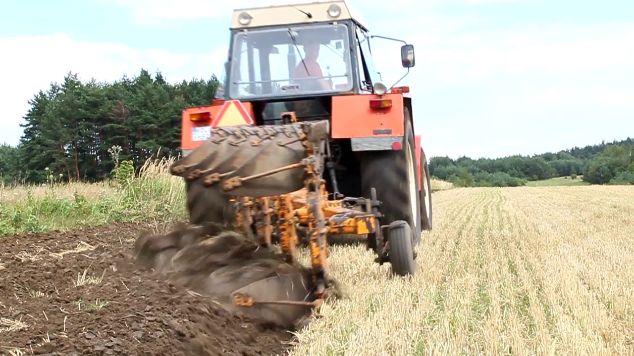 Zetor 16145 Turbo (Dźwięk silnika) Orka 2017 pod Rzepak
