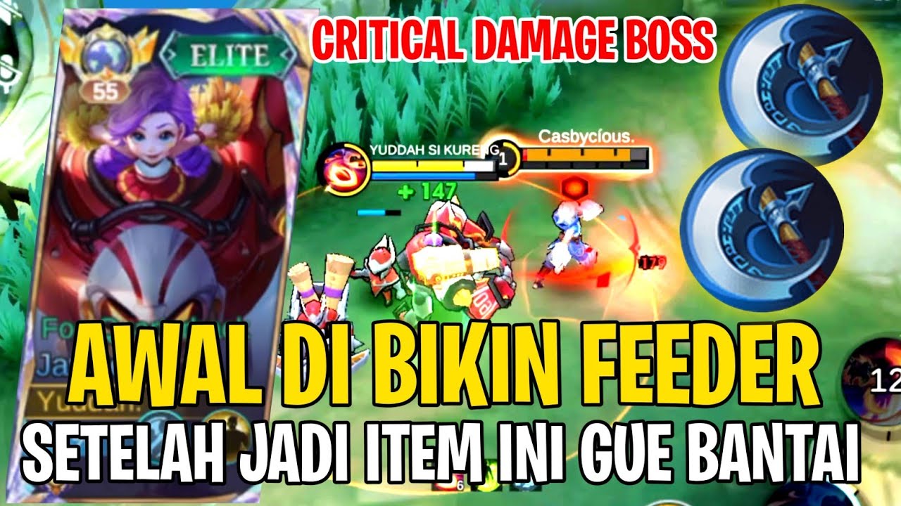 Sora Bikin Feeder Jawhead Gila🔥Gini Cara Comeback Nya - Top Global Jawhead - Mlbb