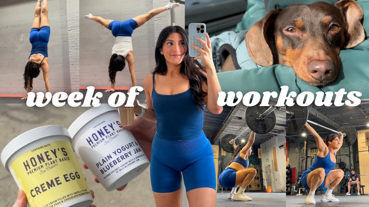 FITNESS VLOG | crossfit, gym anxiety, handstands, coffee date, moving downtown toronto & more 💌