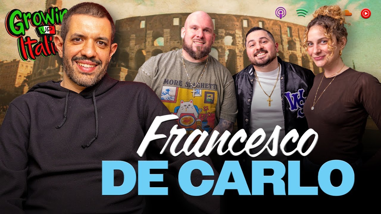 Francesco De Carlo talks Rome, The Comedy Scene in Italy Growing Up Italian and Cresciuto Italiano