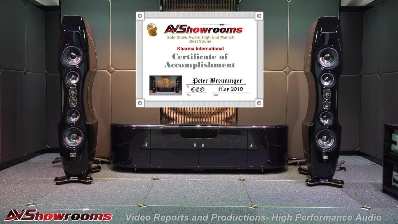 Kharma International EV2 Veyron Loudspeakers, Visonair One Equipment Console, dCS, Kharma Audio, Hig