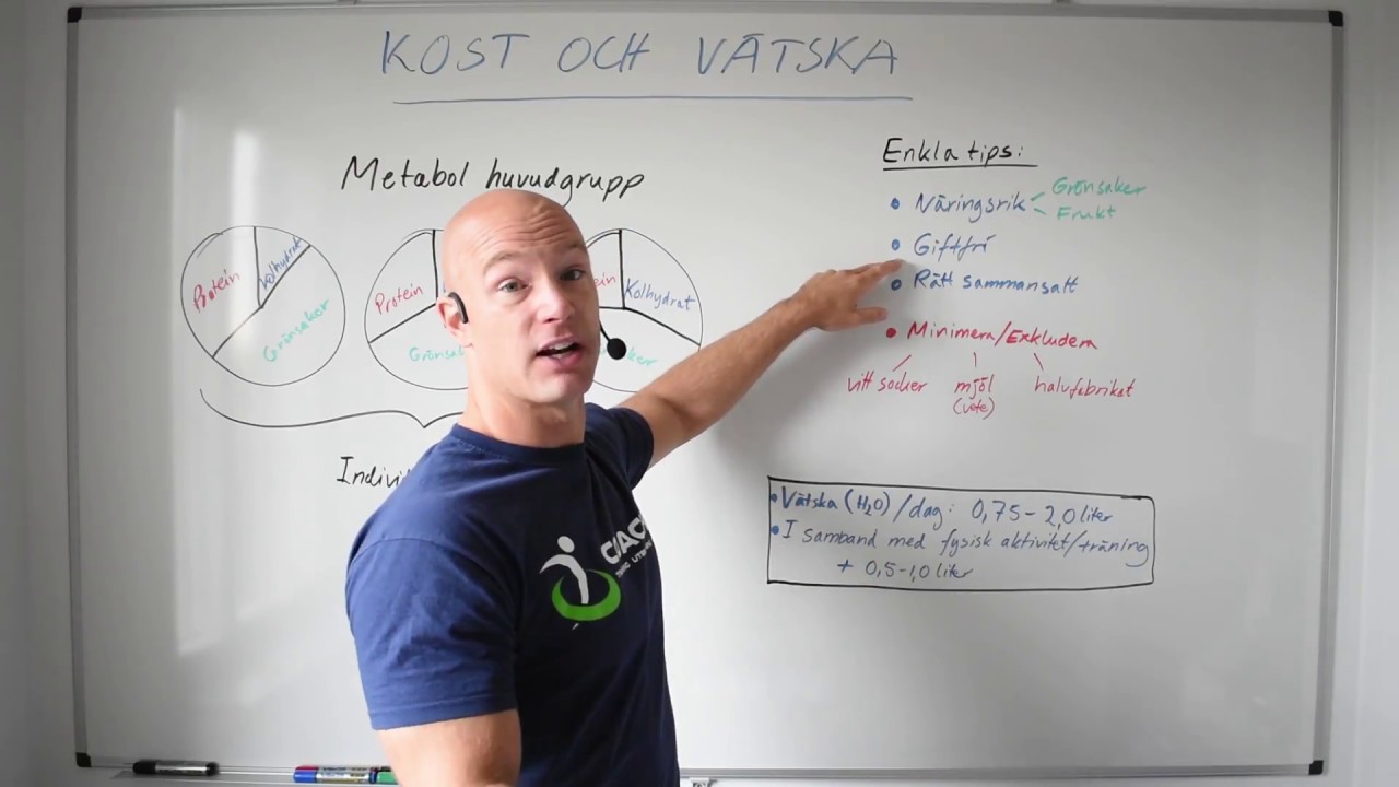 Tips 6 - Kost, Vätska och Återhämtning