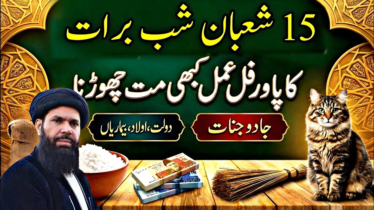 15 Shaban shabee braaat ka powerful Amal kabhi bhi mat chhorna   jaaadooooo jinaaaat 