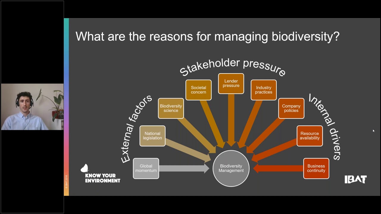 Know Your Environment - Applying The Integrated Biodiversity Assessment Tool ¦ IBAT