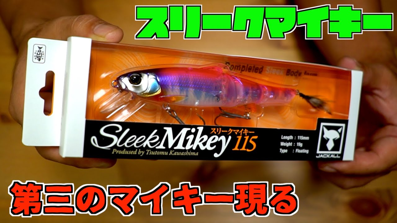 亀山湖で投げたい！ジャッカル「スリークマイキー115」登場！ #バス釣り