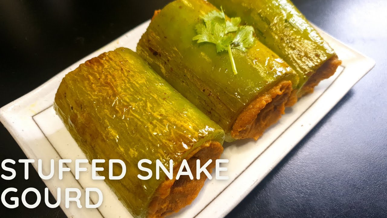 Stuffed Snake Gourd || Potato Stuffed Pudalangai Recipe || Veg foodista