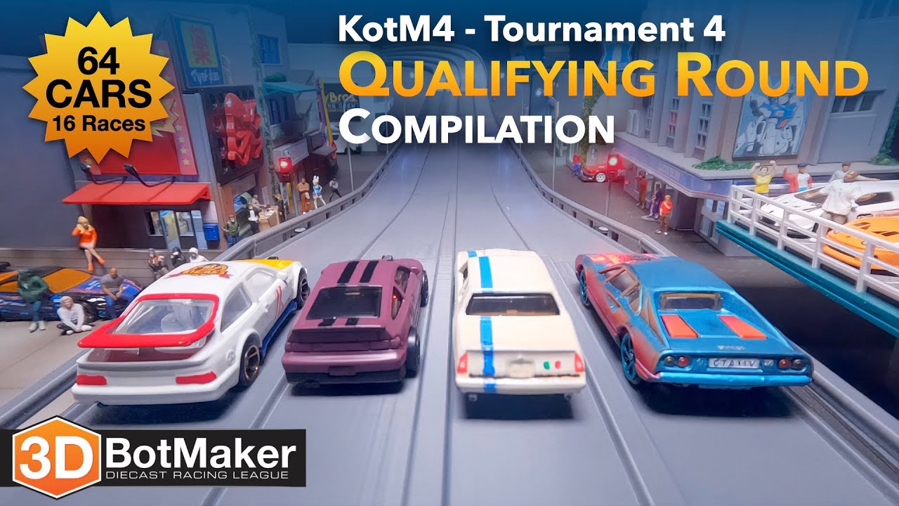 KotM4 Tournament 4 (FULL Qualifying Round) Diecast Racing