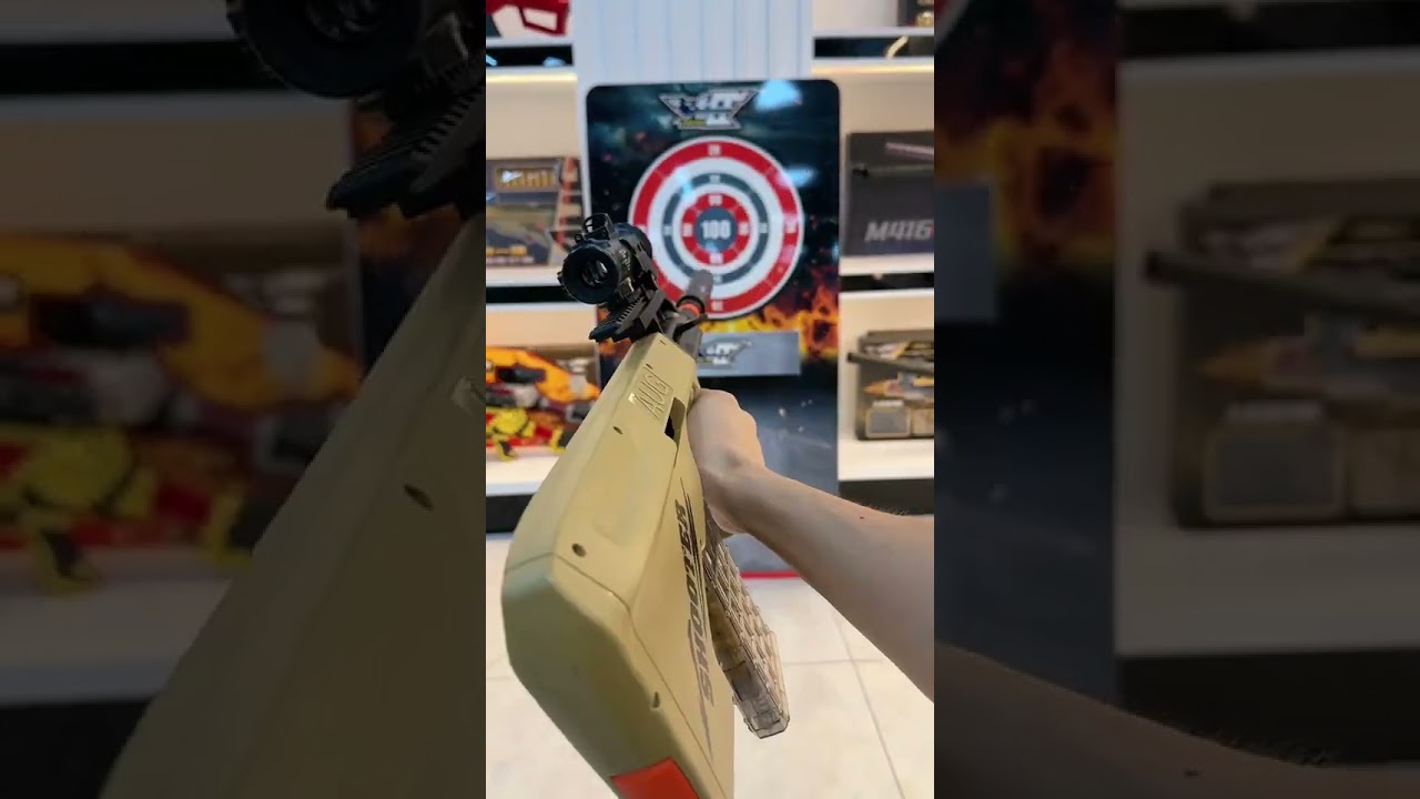 Do you want this AUG toy gun ? #nerf #nerfsniper #asmr #toyguns#toys