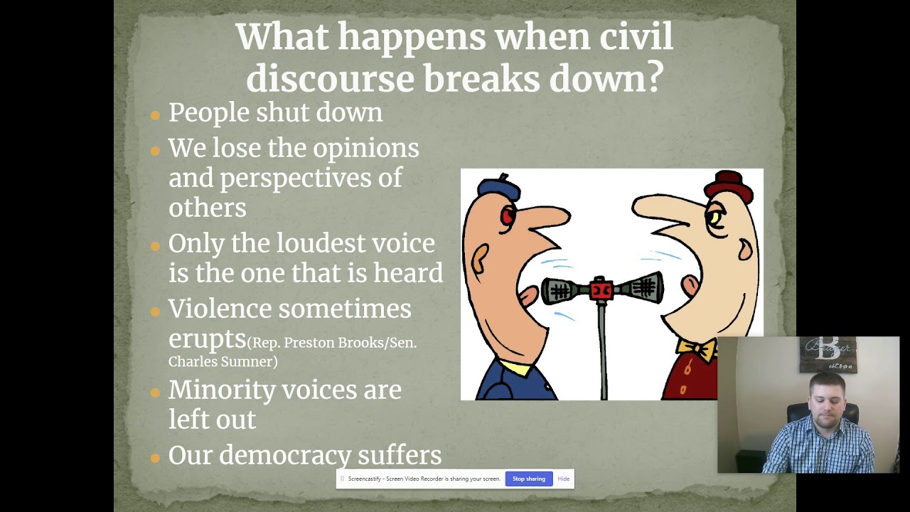 Civil Discourse - Virtual Learning Lesson