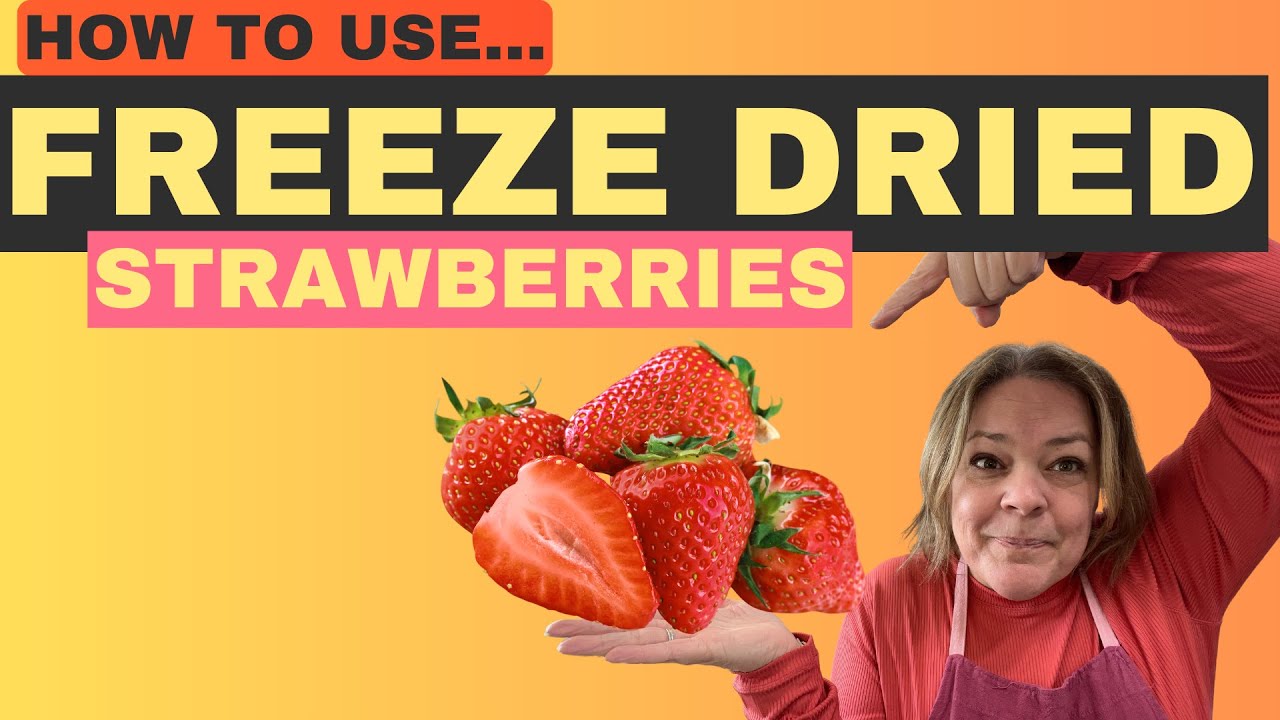 3 Quick Tips To Use Freeze Dried Strawberries Right Now